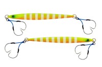 JACKALL Bumbles Jig Semilong 150g Sakura Trout Special #G-0903 Chart Glow Stripe