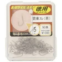 GAMAKATSU Kanto Sure [Brown] #5 Box (90pcs)