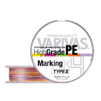 VARIVAS High Grade PE Marking Type II x4 [5color] 150m #0.6 (10lb)