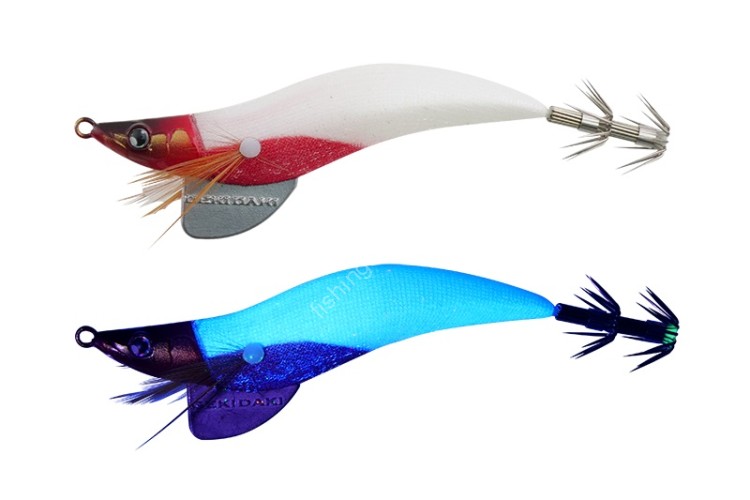JACKALL Gekidaki Dropper No.2.5 #Red Head/Blue Glow
