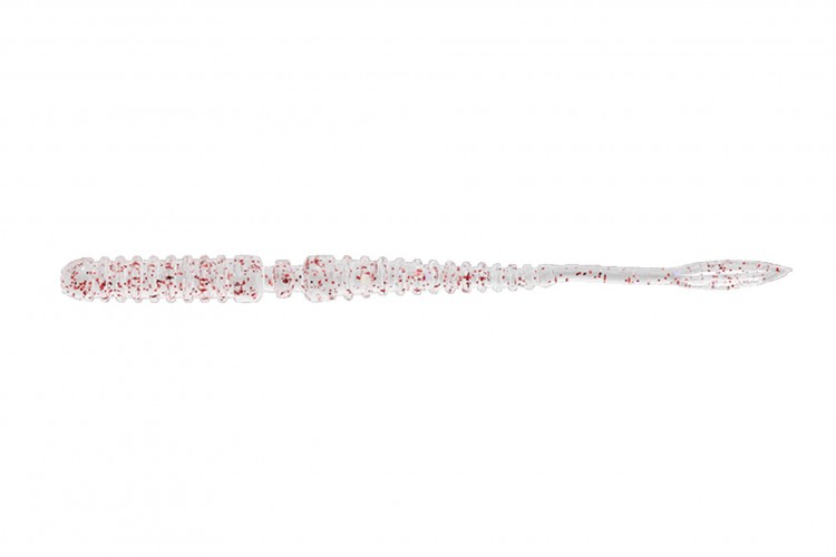 JACKALL Peke Ring Tide Max 2.2" Clear Red Flakes