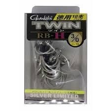 GAMAKATSU Twin RB-M Silver Limited #3/0 Box (18pcs)