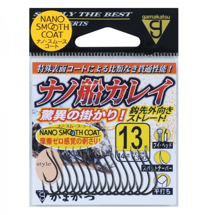 GAMAKATSU Nano-Sen Karei Rose [Nano Smooth Coat] #15 (12pcs)