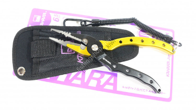 KAHARA 6.5inch Heavy Duty Aluminum Pliers Black / Gold