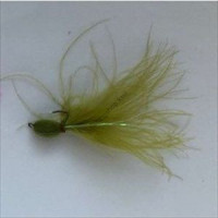 MUKAI Light Bomb 1.6g Long Feather #3 Olives