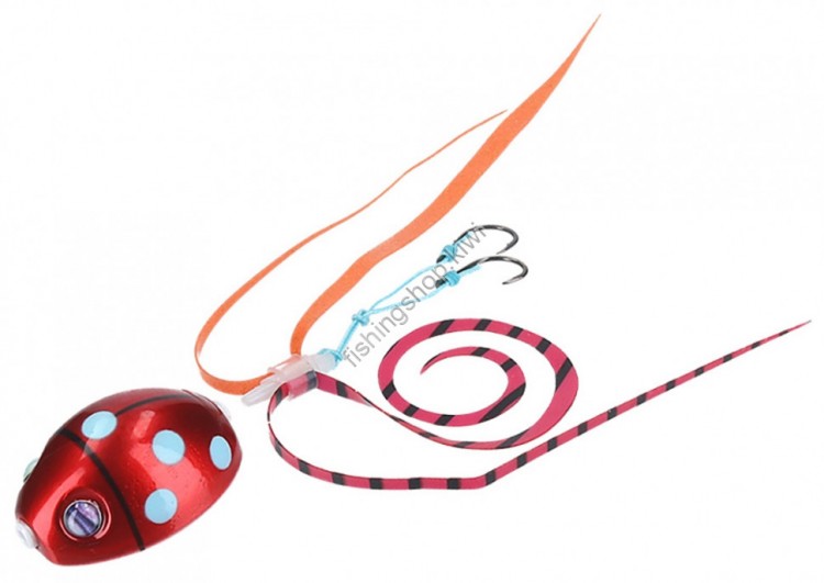 DAIWA Kohga BayRubber Free Nakai α Ladybug 60g #DT Red