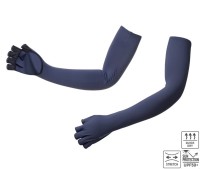 SHIMANO GL-600V Sun Protection Long Gloves 5 (Blue Charcoal) S