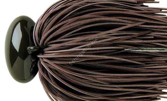 DEPS Head Block Jig 3/8oz Fine Rubber Skirt #06 Brown