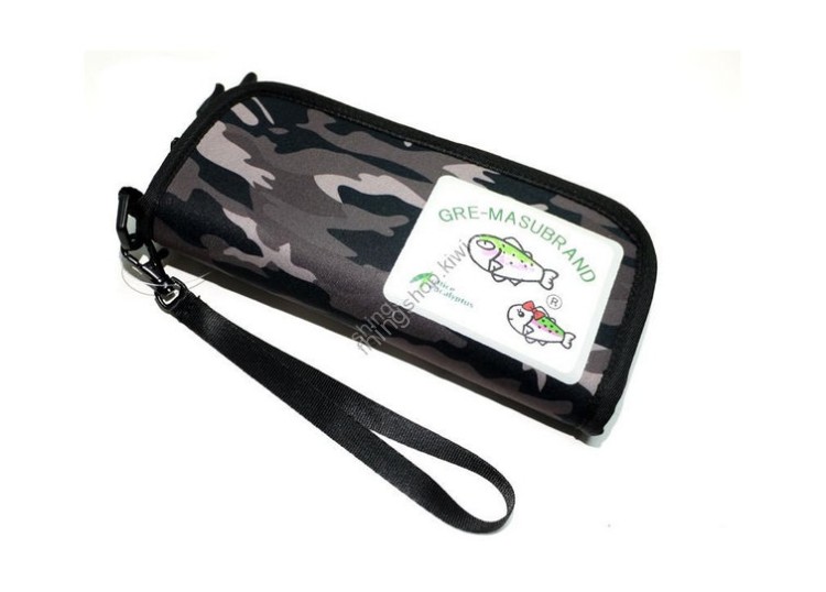 OFFICE EUCALYPTUS Camo Wallet Gre-Masubrand M #Ash