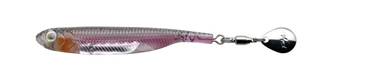 FISH ARROW Flash J Spin Elastomer 3'' #02 Spring Wakasagi/Silver