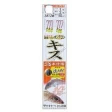 Gamakatsu CAST FISHING SHIKAKE SHOT KISU (Sillago) Red 3 pcs N114 7-1