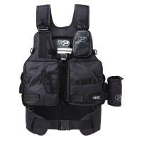 PROX PX313SPKK Floating Game Vest (With Supporter) For Adults #BK/BK