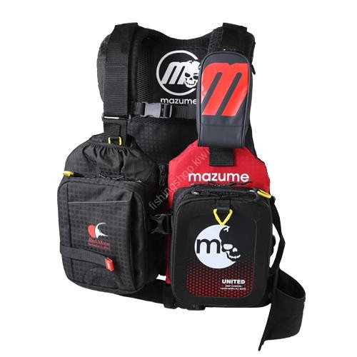 MAZUME MZLJ-401 MZ RedMOON LIFEJACKET VIII Black Wear buy at  Fishingshop.kiwi