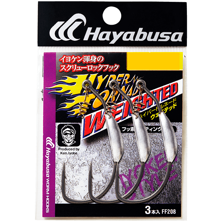 HAYABUSA Hyper Tornado Weighted #3/0 Line 1.8 (3pcs)