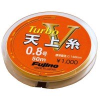 FUJINO Turbo V Ayu Tenjo Thread [Orange] 50m #0.8 (3lb)