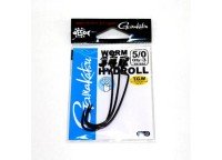 GAMAKATSU Worm 34R HYDROLL #5/0 (3 pcs)