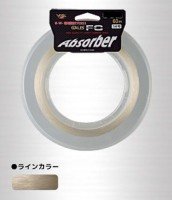 YGK Absorber Fluorocarbon Leader Line [Clear] 60m #10 (35lb)