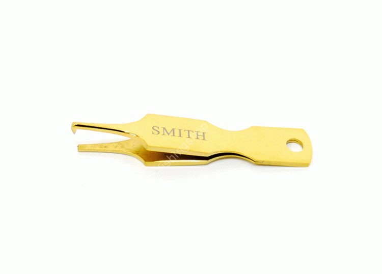 SMITH Split Ring Tweezers EX #Gold