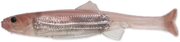 IMAKATSU Huddle Fat Fly Elastomer 2.8" Flash Plate Eco #S-584 Imae Wakasagi / Natural Belly (4pcs)