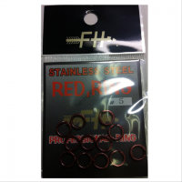 Field Hunter Stainless split ring Red No.5