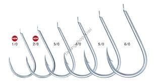 GAMAKATSU Jigging Hook [Silver] #4/0 (5pcs)