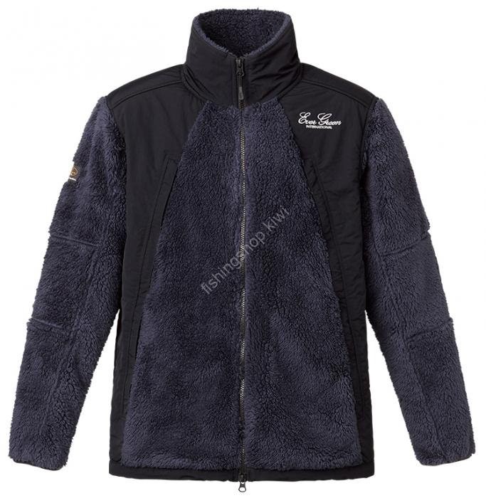 EVERGREEN Fleece Blouson L Navy / Black