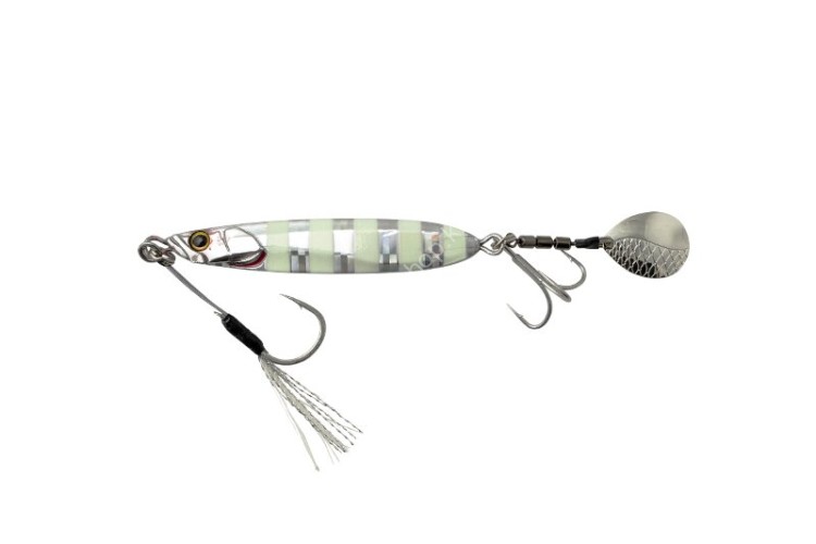 JACKALL Big Backer E-Blade 7.0g #Glow Stripe