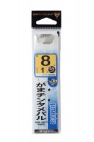GAMAKATSU Chinta Mebaru w/45cm thread [White] #10 (6pcs)