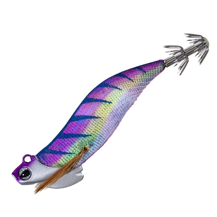 VALLEYHILL Squid Seeker Micros 2.5 #15 Purple/Cedar/Rainbow