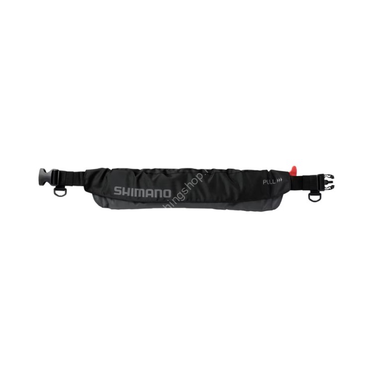 SHIMANO VF-052K Raft Air Jacket Waist Type (Automatic Inflating Lifesaving Device) [Black Gray] F