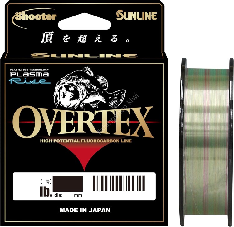 SUNLINE 1189 Shooter Overtex Fluoro [Clear x Yellow Green x Orange x Red] 80m #1 (4lb)