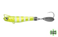 ISSEI Umitaro Speed Sardine Sakana Sakana Spin H.S.T 40g #061 Chart Glow Zebra