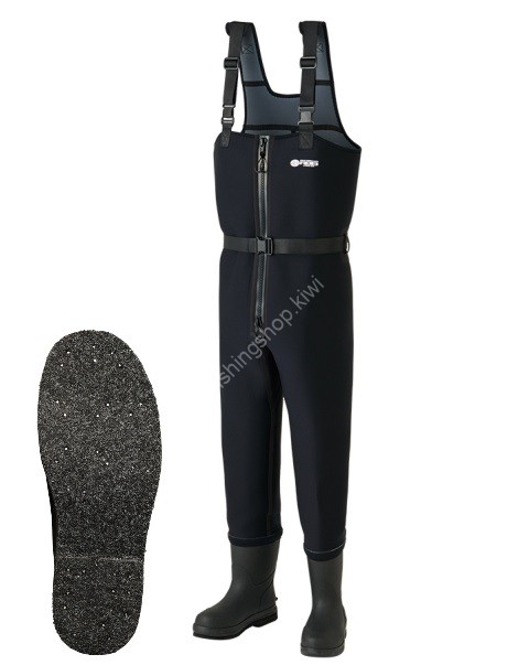 RBB 7625 Front Open Waders CR#Black LL