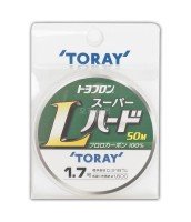 TORAY Toyoflon Super L Hard Fluoro [Natural] 50m #1.7