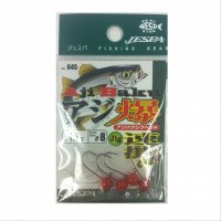 YARIE Aji Baku Jig Head Quick Hook [Red] 1.3g #8 (4pcs)