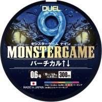 DUEL MonsterGame 9 Vertical [10m x 5color] 300m #0.6 (13lb)