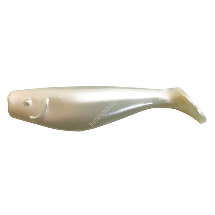NIKKO 921 Sculler Shad 2.7 #C01 Pearl White