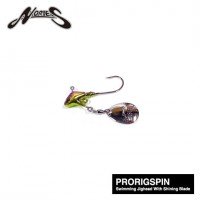 NORIES Pro Rig Spin Willow [Pearl Ayu] 10g (2pcs)