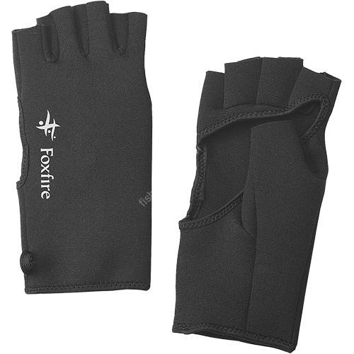 TIEMCO Foxfire Chloroprene Fingerless GL BK L