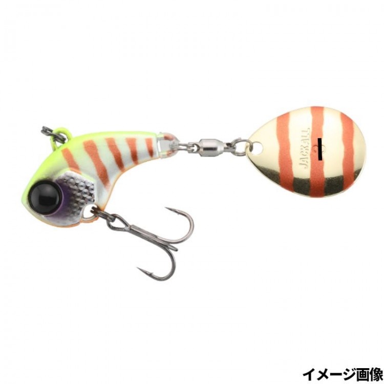 JACKALL LURE DERACOUP 3/8oz Chart Back Gill Stripe