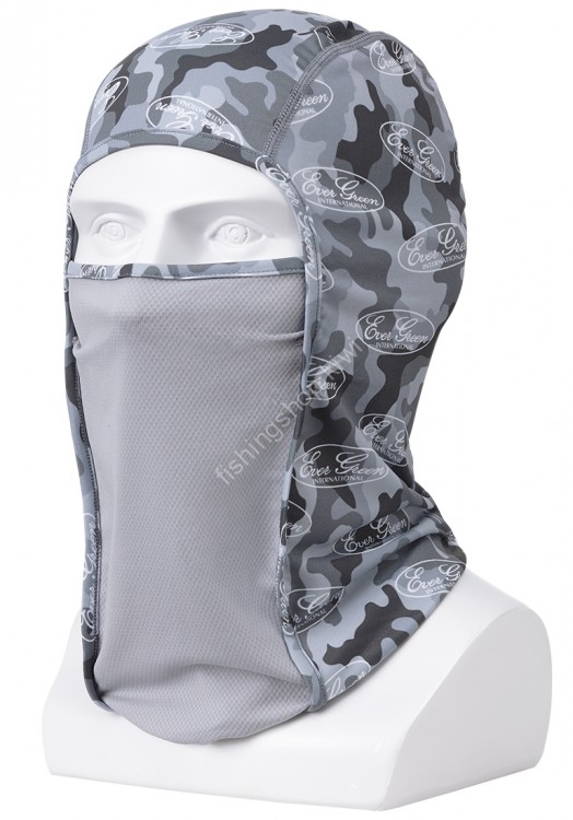 EVERGREEN EG Face Mask Free Gray Camo