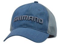 SHIMANO CA-008V Twill Mesh Cap (Mix Blue) M