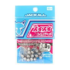 Jackall SUISUI SWIM JIG HEAD 1.0g / 15pcs