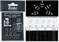ZEAKE Heavy Duty Strong Snap_Takumi ZTS#2 (8pcs)