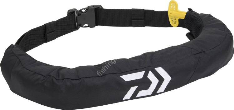 DAIWA DF-2724 Inflatable Life Jacket Waist Type (Black) Free