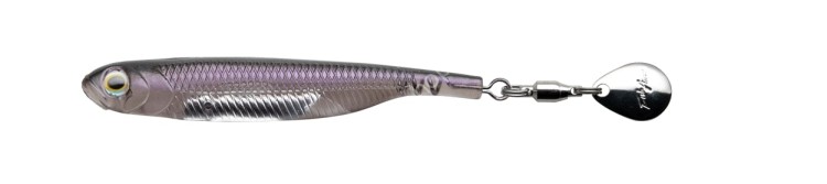 FISH ARROW Flash J Spin Elastomer 3'' #03 Lake Wakasagi/Silver