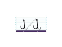 OWNER Hirame Transformation Triple Hook #6 (3pcs)