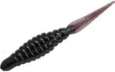 BAIT BREATH Flat Pin Tail 4.5" #156 Junbug/Green