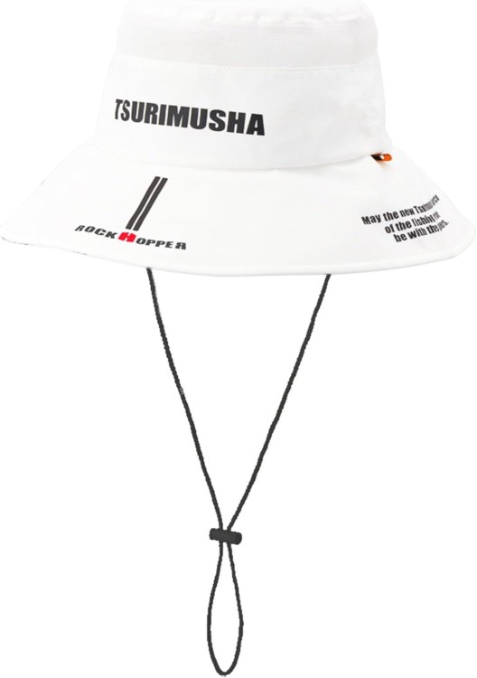 TSURI MUSHA C03002 Bucket Hat [White] Free