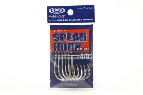 VANFOOK SH-20 Spear Hook 4 / 0 Silver